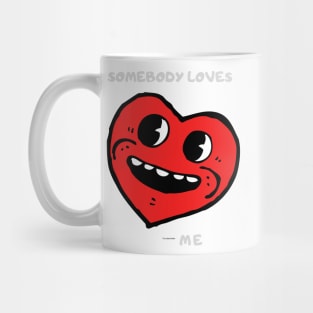 SOMEBODYLOVESME CRAZYHEART large Mug